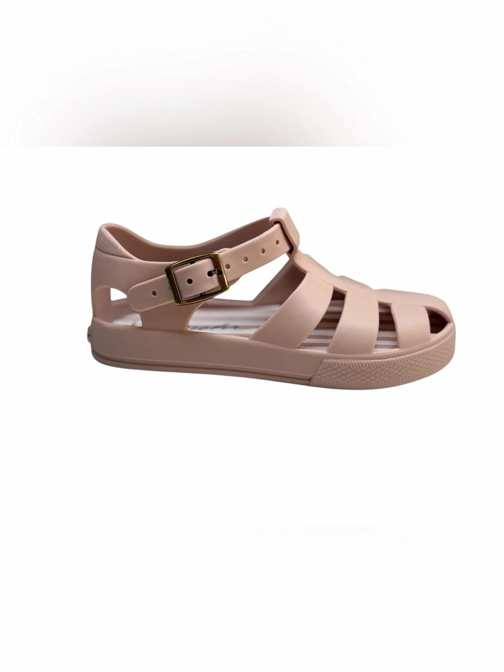 Pehr Fisherman Sandals Powder Pink Kids Size 8 Blush Jelly Waterproof - NWOT